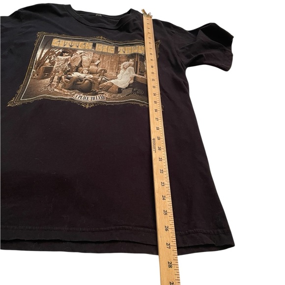 Vintage 2009 Little Big Town- Tour Black T-Shirt -Size Medium-City Names on Back - Picture 3 of 9